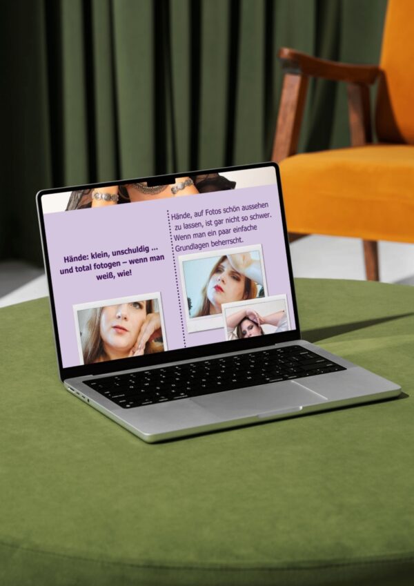 Produkt Jasmin Schaffrath Handposing Workbook Mockup 1